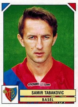 Sticker Samir Tabakovic - Football Switzerland 1996-1997 n. 30 - Panini