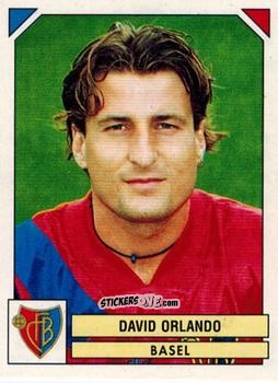 Sticker David Orlando - Football Switzerland 1996-1997 n. 31 - Panini
