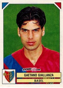 Sticker Gaetano Giallanza - Football Switzerland 1996-1997 n. 37 - Panini