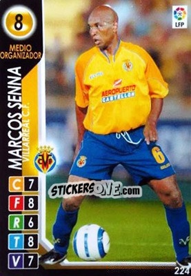 Figurina Marcos Senna - Derby Total Spain 2004-2005 n. 224 - Panini
