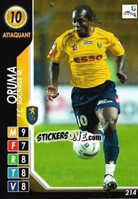 Figurina Oruma - Derby Total France 2004-2005 n. 214 - Panini