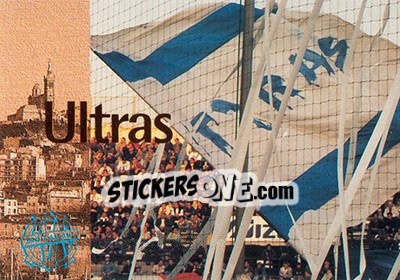 Cromo Ultras - Olympique De Marseille - Droit Au But 1996 n. 22 - Panini