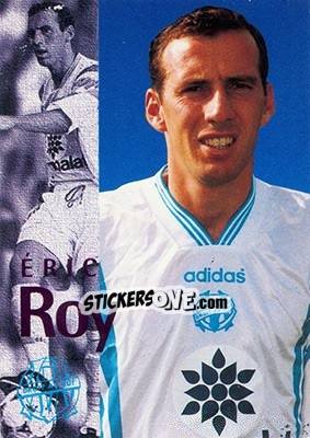Cromo Roy Eric (portrait) - Olympique De Marseille - Droit Au But 1996 n. 64 - Panini