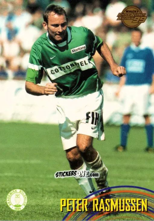 Figurina Peter Rasmussen - Danish Faxe Kondi Ligaen 1998-1999 n. 10 - Merlin