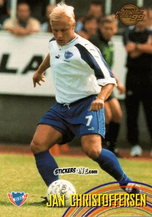Figurina Jan Christoffersen - Danish Faxe Kondi Ligaen 1998-1999 n. 23 - Merlin