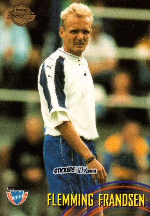 Figurina Flemming Frandsen - Danish Faxe Kondi Ligaen 1998-1999 n. 25 - Merlin