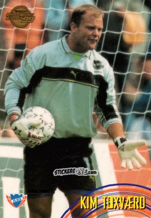 Figurina Kim Toxværd - Danish Faxe Kondi Ligaen 1998-1999 n. 33 - Merlin