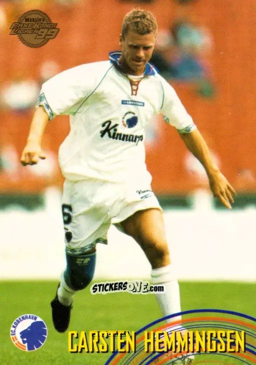 Cromo Carsten Hemmingsen - Danish Faxe Kondi Ligaen 1998-1999 n. 48 - Merlin