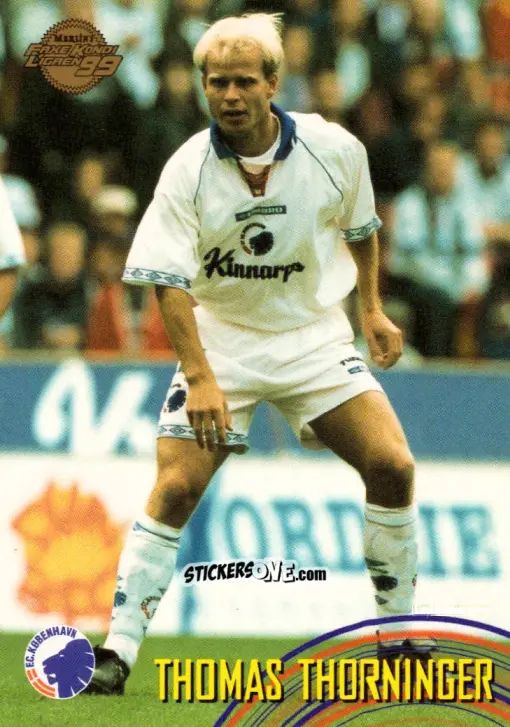 Cromo Thomas Thorninger - Danish Faxe Kondi Ligaen 1998-1999 n. 56 - Merlin