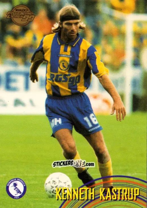 Cromo Kenneth Kastrup - Danish Faxe Kondi Ligaen 1998-1999 n. 61 - Merlin