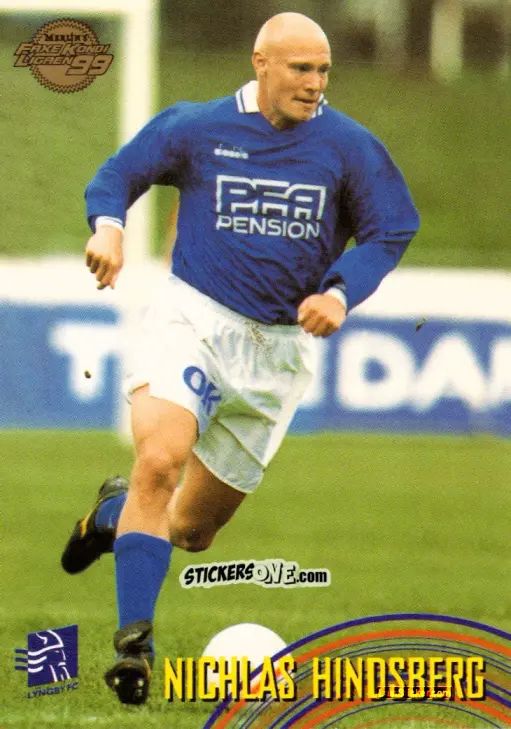 Sticker Nichlas Hindsberg - Danish Faxe Kondi Ligaen 1998-1999 n. 72 - Merlin