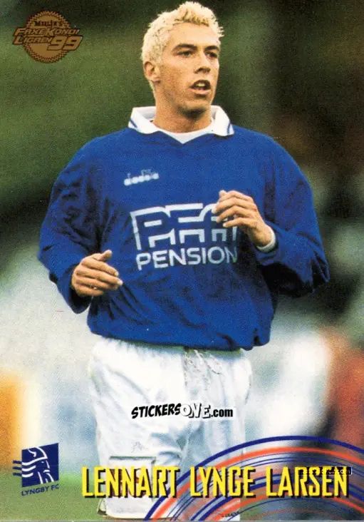 Sticker Lennart Lynge Larsen - Danish Faxe Kondi Ligaen 1998-1999 n. 74 - Merlin