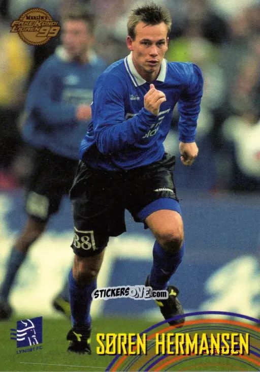 Sticker Soren Hermansen - Danish Faxe Kondi Ligaen 1998-1999 n. 76 - Merlin