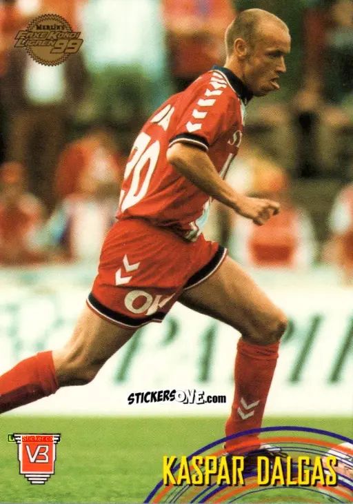 Cromo Kaspar Dalgas - Danish Faxe Kondi Ligaen 1998-1999 n. 90 - Merlin