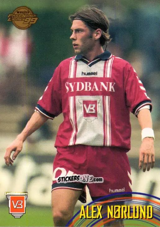 Cromo Alex Norlund - Danish Faxe Kondi Ligaen 1998-1999 n. 93 - Merlin