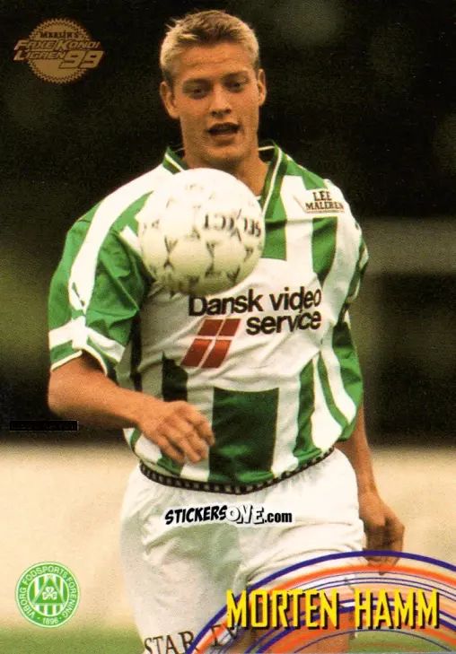 Cromo Morten Hamm - Danish Faxe Kondi Ligaen 1998-1999 n. 102 - Merlin