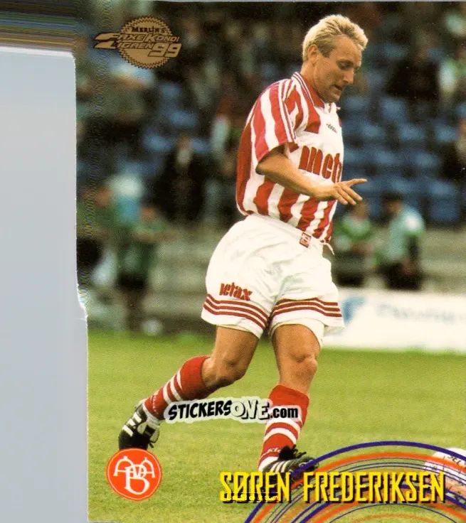 Cromo Soren Frederiksen - Danish Faxe Kondi Ligaen 1998-1999 n. 111 - Merlin