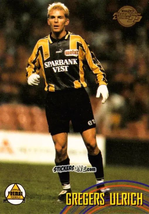 Cromo Gregers Ulrich - Danish Faxe Kondi Ligaen 1998-1999 n. 130 - Merlin