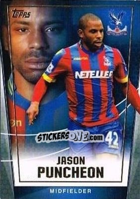 Cromo Jason Puncheon - Premier Club 2014-2015 n. 34 - Topps
