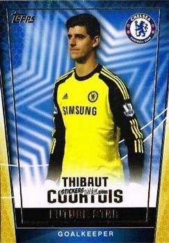 Figurina Thibaut Courtois - Premier Club 2014-2015 n. 142 - Topps