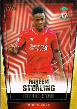 Cromo Raheem Sterling - Premier Club 2014-2015 n. 146 - Topps