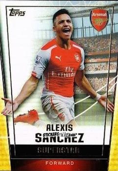 Figurina Alexis Sanchez - Premier Club 2014-2015 n. 151 - Topps