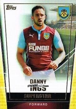 Sticker Danny Ings - Premier Club 2014-2015 n. 153 - Topps