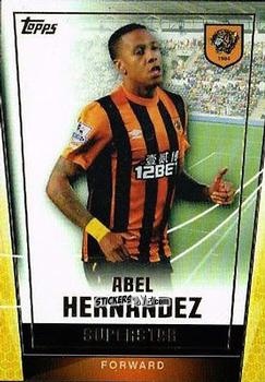 Figurina Abel Hernandez - Premier Club 2014-2015 n. 157 - Topps