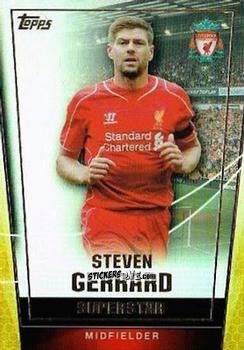 Cromo Steven Gerrard - Premier Club 2014-2015 n. 159 - Topps