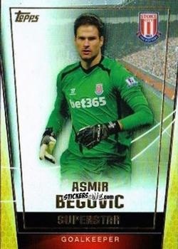 Sticker Asmir Begovic - Premier Club 2014-2015 n. 165 - Topps