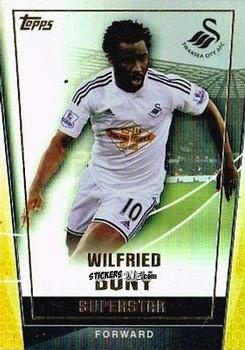 Sticker Wilfried Bony - Premier Club 2014-2015 n. 167 - Topps