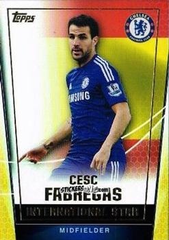 Cromo Cesc Fabregas - Premier Club 2014-2015 n. 172 - Topps