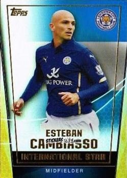 Figurina Esteban Cambiasso - Premier Club 2014-2015 n. 174 - Topps