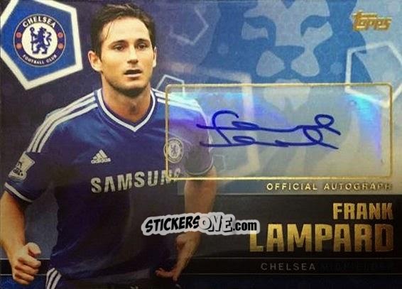 Figurina Frank Lampard - Premier Club 2014-2015 n. A2 - Topps
