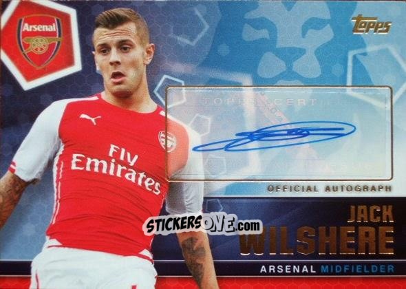 Cromo Jack Wilshere - Premier Club 2014-2015 n. A5 - Topps