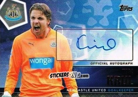 Cromo Tim Krul - Premier Club 2014-2015 n. A12 - Topps