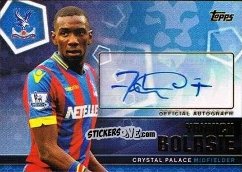 Sticker Yannick Bolasie - Premier Club 2014-2015 n. A21 - Topps