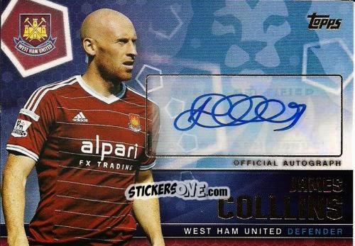 Cromo James Collins - Premier Club 2014-2015 n. A24 - Topps