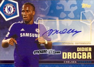 Cromo Didier Drogba - Premier Club 2014-2015 n. A28 - Topps