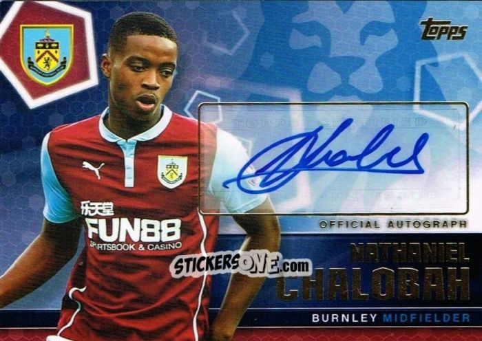 Figurina Nathaniel Chalobah - Premier Club 2014-2015 n. A35 - Topps