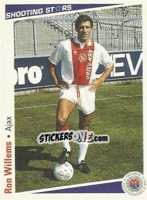 Sticker Ron Willems - Shooting Stars Holland 1991-1992 n. 7 - Merlin