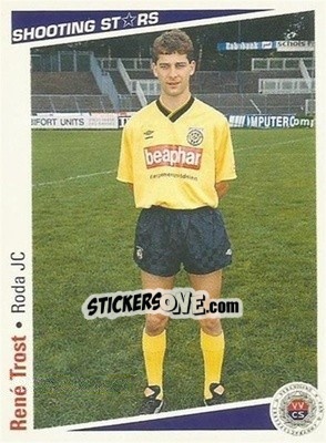 Cromo Rene Trost - Shooting Stars Holland 1991-1992 n. 151 - Merlin