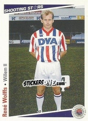 Figurina Rene Wolffs - Shooting Stars Holland 1991-1992 n. 266 - Merlin