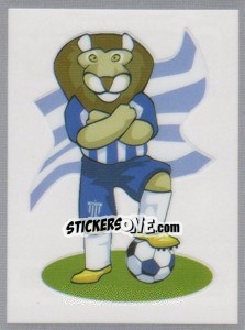 Cromo Mascote do Avaí - Campeonato Brasileiro 2009 n. 44 - Panini