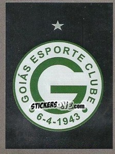 Sticker Escudo do Goiás - Campeonato Brasileiro 2009 n. 125 - Panini