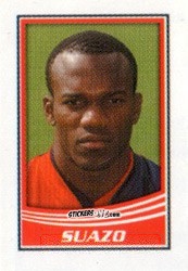 Figurina Suazo - Calcio 2005-2006 Pocket Collection n. 41 - Merlin