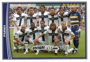 Figurina Squadra - Calcio 2005-2006 Pocket Collection n. 295 - Merlin