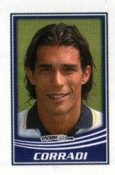 Figurina Corradi - Calcio 2005-2006 Pocket Collection n. 305 - Merlin