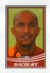 Cromo Dacourt - Calcio 2005-2006 Pocket Collection n. 341 - Merlin