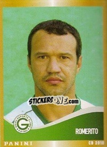 Figurina Romerito - Campeonato Brasileiro 2010 n. 189 - Panini